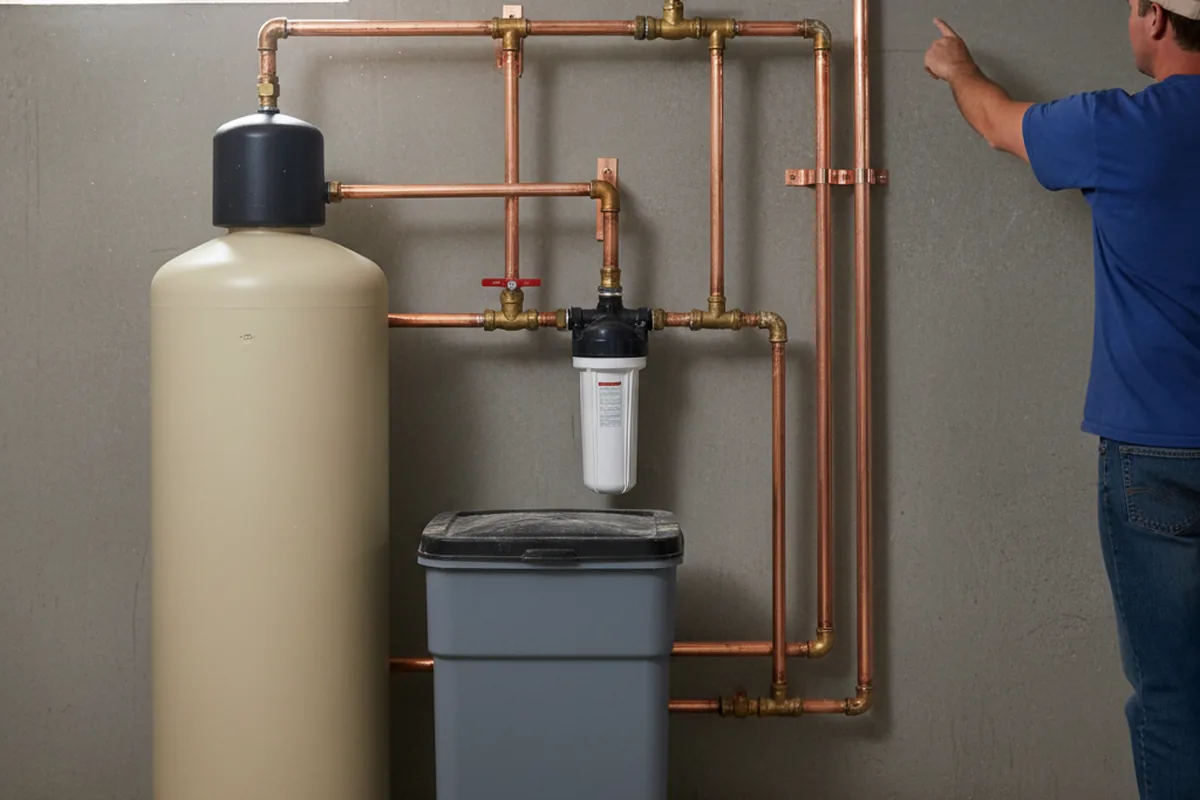 Whole-house water treatment system installed in Neffs